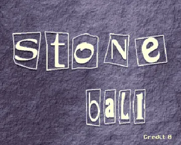 Stone Ball (2 Players)-MAME 2003